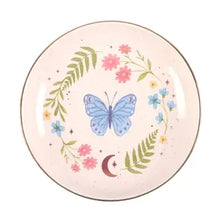 Load image into Gallery viewer, Luna Butterfly Ceramic Trinket Dish