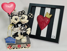 Load image into Gallery viewer, Valentine's Day Original Paper Mache 'king Heart' Art Frame