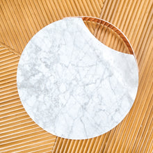 Load image into Gallery viewer, Copper/ Marble Cheese Board