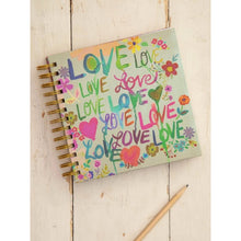 Load image into Gallery viewer, Spiral Journal Love
