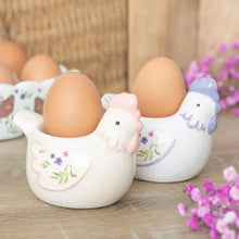 Load image into Gallery viewer, Hen Shaped Set of 2 Egg Cups