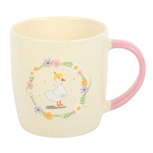 Load image into Gallery viewer, Floral Duck Mug