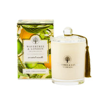 Load image into Gallery viewer, wave tree candle/Basil Lime Mandarin Candle