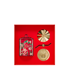Load image into Gallery viewer, Kyoto In Bloom  Camellia & Lotus Soy Candle & Spinning Carousel