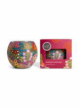 Load image into Gallery viewer, koh living Aboriginal Wild Flowers Tealight Candle Holder