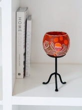 Load image into Gallery viewer, kohliving Aboriginal Banksia Tealight Candle Holder