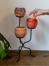 Load image into Gallery viewer, kohliving Aboriginal Medicine Flowers Tealight Candle Holder