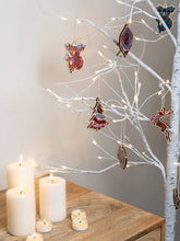 Load image into Gallery viewer, Aboriginal Looking Back 4Pack Christmas Decorations