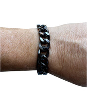 Load image into Gallery viewer, Watch set with 3 Bracelet - Gun Metal