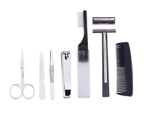 Load image into Gallery viewer, Toiletry Bag with 8 pcs Grooming Set