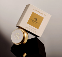 Load image into Gallery viewer, Glasshouse Fragrances White Car Diffuser - A Tahaa Affair with 1 Replacement Scent Disk