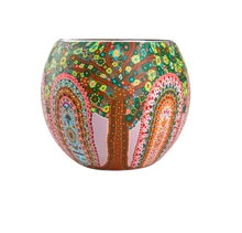 Load image into Gallery viewer, Koh Living Aboriginal Tree Of Life Tealight Candle Holder