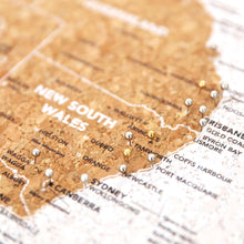 Load image into Gallery viewer, Travel Board Australia Map Desk
