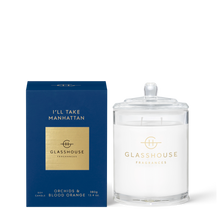 Load image into Gallery viewer, Glasshouse Fragrances Candle - I'll Take Manhattan 380g
