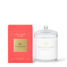 Load image into Gallery viewer, Glasshouse Fragrances Candle - One Night In Rio 380g