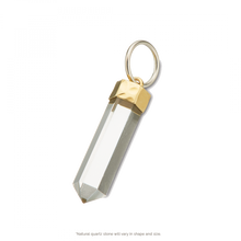Load image into Gallery viewer, Palas Crystal Quartz Healing Charm