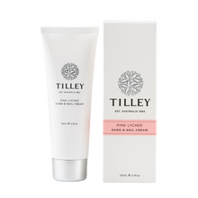 Load image into Gallery viewer, Tilley Pink Lychee Deluxe Hand & Nail Cream 125mL