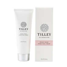 Load image into Gallery viewer, Tilley Peony Rose Deluxe Hand & Nail Cream 125mL