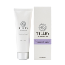 Load image into Gallery viewer, Tilley Tasmanian Lavender Deluxe Hand & Nail Cream 125mL