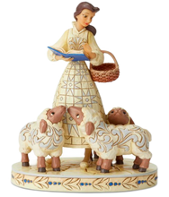 Load image into Gallery viewer, Disney Traditions By Jim Shore- Beauty & The Beast  Belle - Bookish Beauty White Woodland