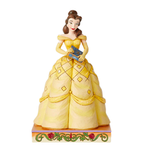 Load image into Gallery viewer, Disney Traditions By Jim Shore - Beauty & The Beast Belle - Book-Smart Beauty Princess Passion