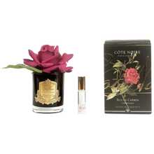 Load image into Gallery viewer, Côte Noire Perfumed Natural Touch Rose in Black - Carmine Red