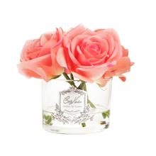 Load image into Gallery viewer, Côte Noire Perfumed Natural Touch 5 Roses in Clear - White Peach