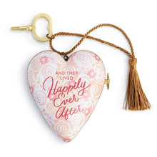 Load image into Gallery viewer, Musical Art Heart - 10cm/4&quot; Happily Ever After Art Heart
