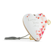 Load image into Gallery viewer, Musical Art Heart - 10cm/4&quot; Love You Always Art Heart
