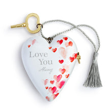 Load image into Gallery viewer, Musical Art Heart - 10cm/4&quot; Love You Always Art Heart
