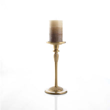 Load image into Gallery viewer, Brass Candlestick 9&quot;
