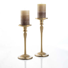 Load image into Gallery viewer, Brass Candlestick 9&quot;
