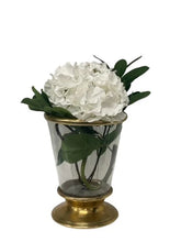 Load image into Gallery viewer, ANTIQUE GOLD w/ GLASS VASE
