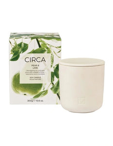 Pear And Lime Soy Candle/ CIRCA