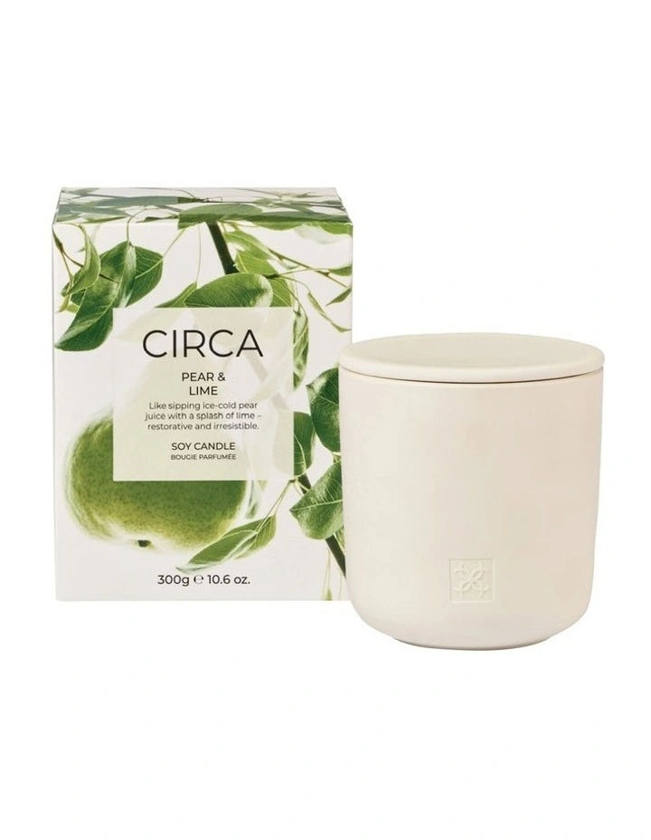 Pear And Lime Soy Candle/ CIRCA