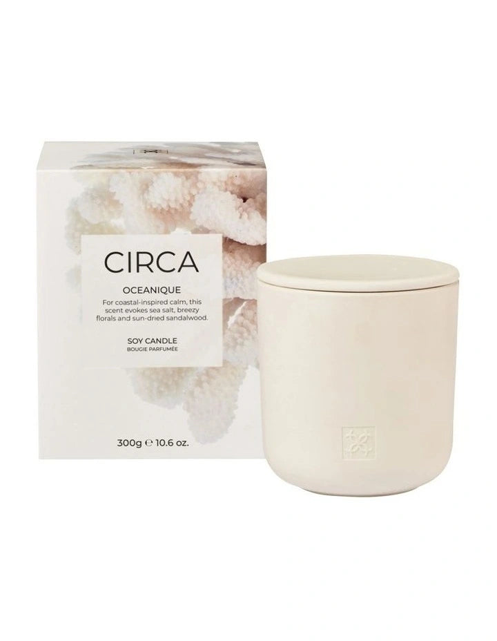 Oceanique Soy Candle /circa