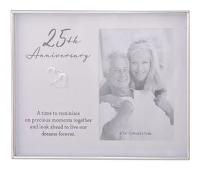 Love Heart 25Th Anniversary4X6