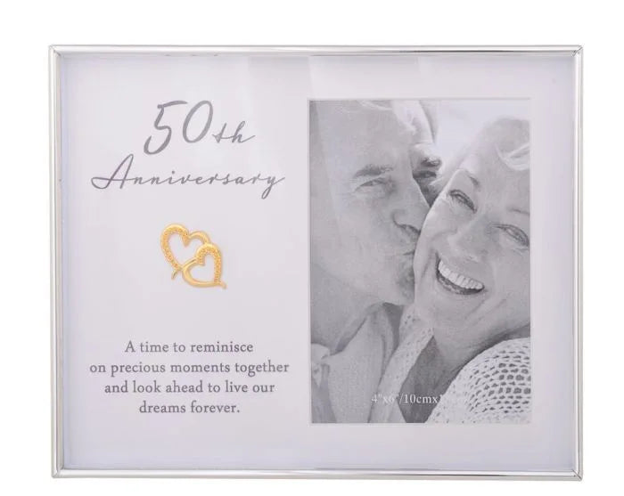 Love Heart 50Th Anniversary4X6 frame