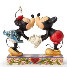 Load image into Gallery viewer, Disney Traditions -  Mickey &amp; Minnie Kissing
