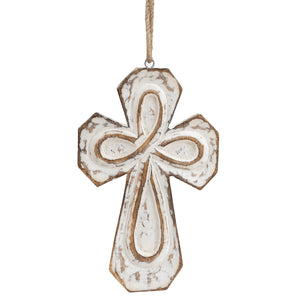 Handcrafted Angle Cross Wall Hanging