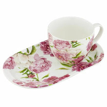 Load image into Gallery viewer, Rose Delight Mug + Plate Set
