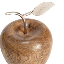 Load image into Gallery viewer, Handcrafted Apple &amp; Pear w/Antique Silver Leaf
