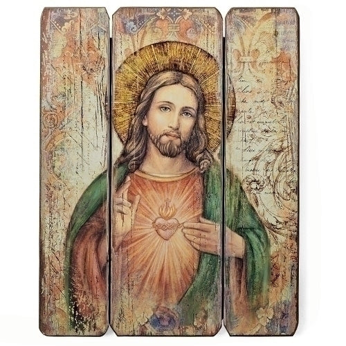 Sacred Heart Panel Religious Gifts, Decorative Panels