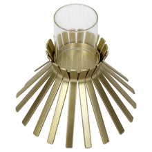 Load image into Gallery viewer, Aura Slatted Pillow Candleholder
