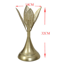 Load image into Gallery viewer, Aura Leaves Taper Candleholder
