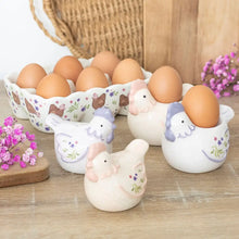 Load image into Gallery viewer, Hen Shaped Set of 2 Egg Cups
