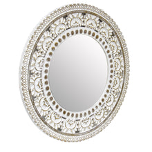 Load image into Gallery viewer, Ornate Carved Bold-Frame Wall Mirror
