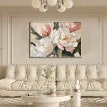 Load image into Gallery viewer, Canvas Brushed Print with Light Natural Frame
