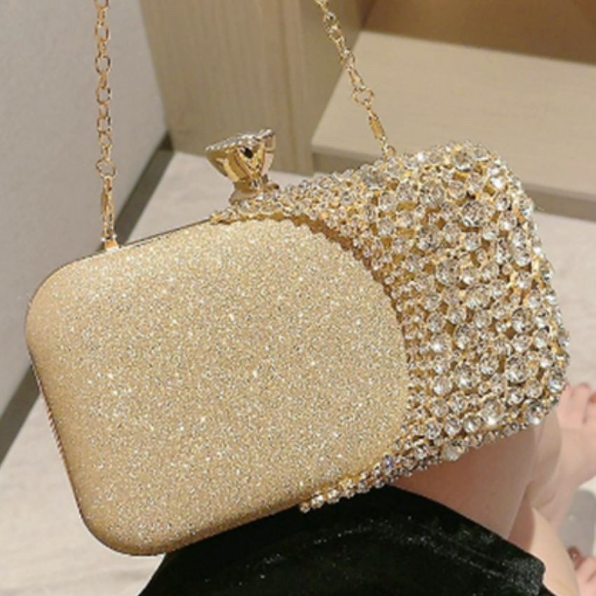 BEATRIX GOLD /evening bag