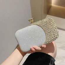 Load image into Gallery viewer, BEATRIX SILVER/evening bag
